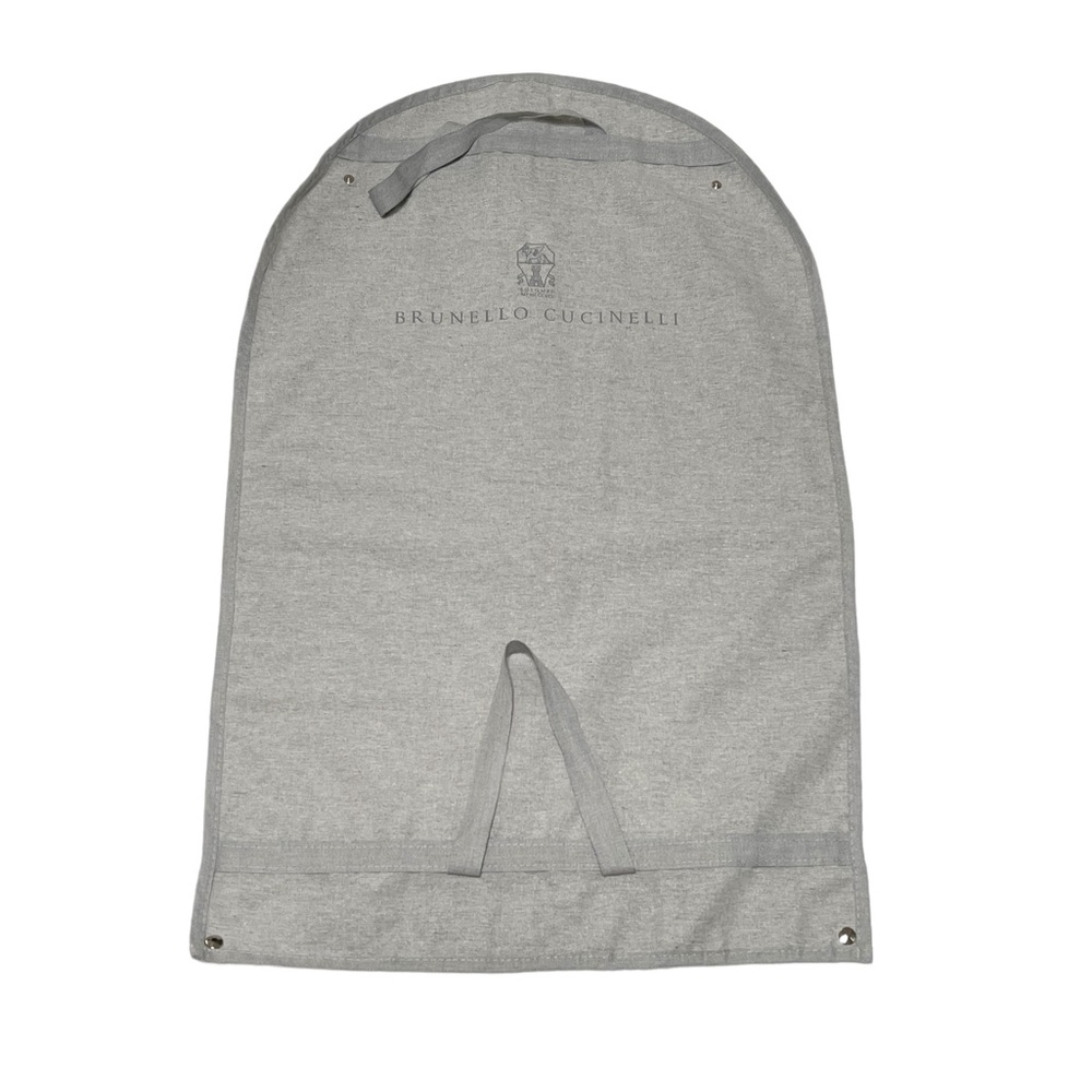 Brunello Cucinelli Foldable Snap Closure Garment Bag - Picture 2 of 3